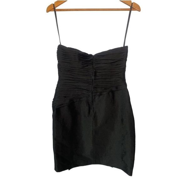 Calvin Klein Strapless Pleated Ruched Mini Cocktail Dress - Picture 4 of 11